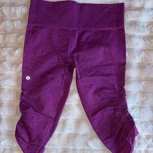 lululemon athletica Purple High-Waist Leggings
